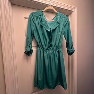 Francesca’s Teal Dress - Size Small